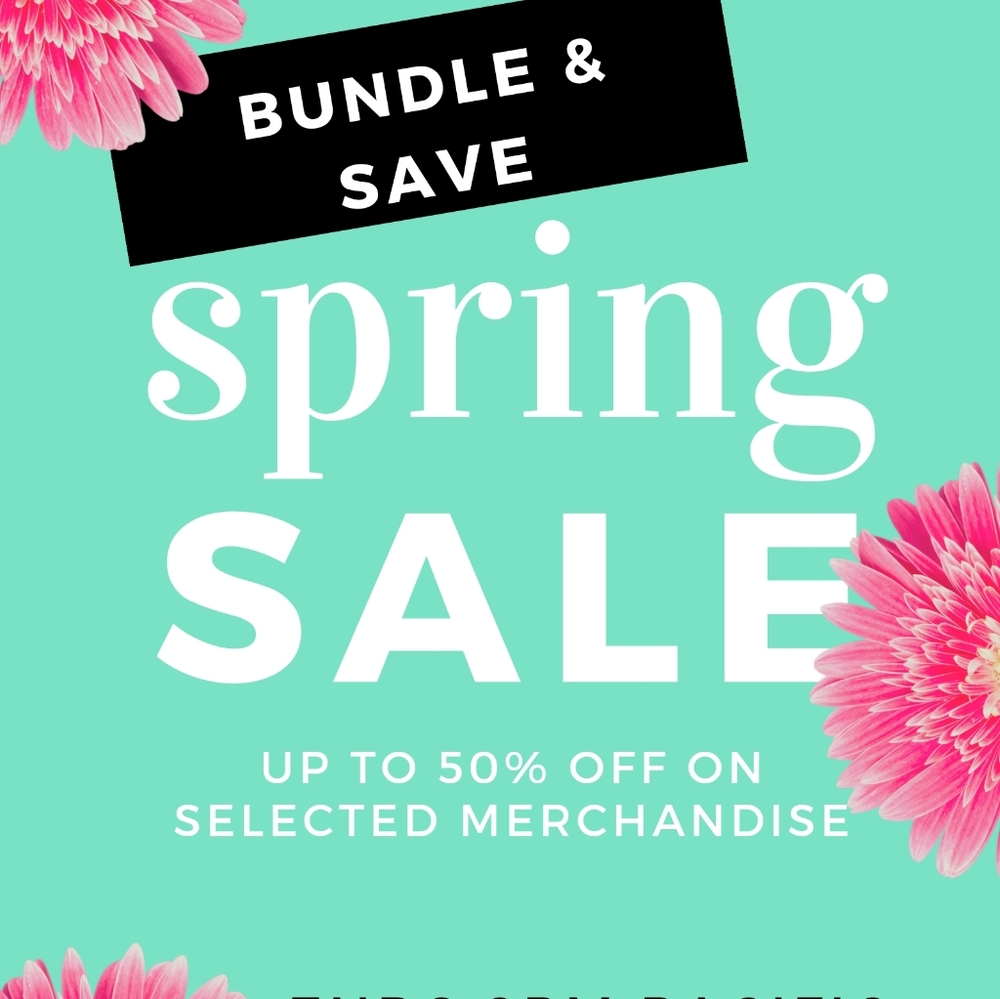Sprjng Bundle and save FLASH SALE